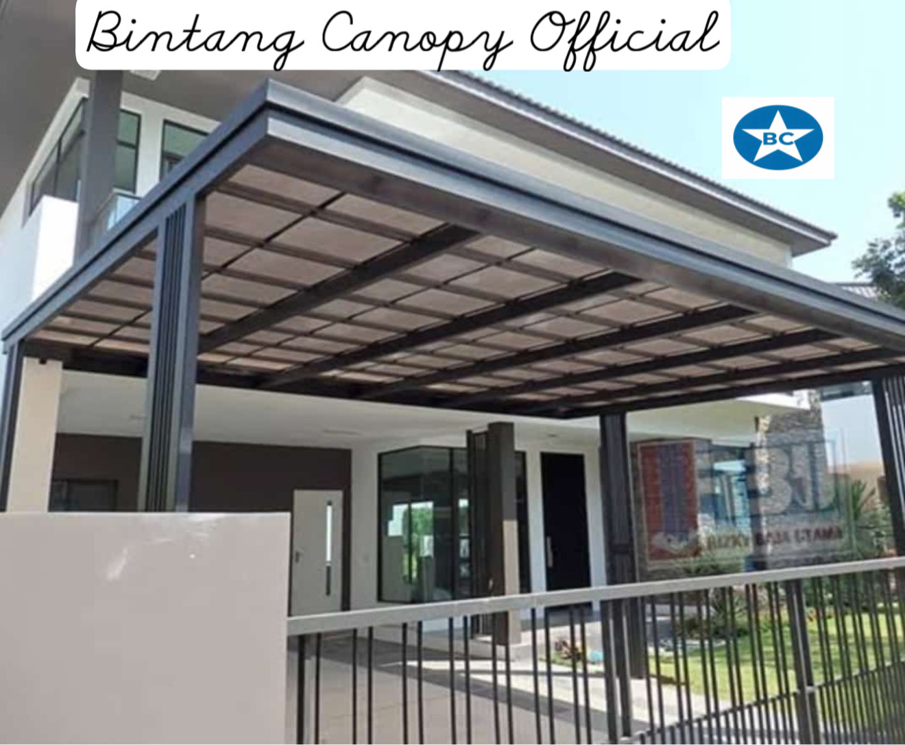 Besi Hollo galvanis, atap Alderon double layer